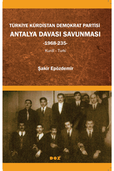 Türkiye Kürdistan Demokrat Partisi Antalya Davası Savunması -1968-235